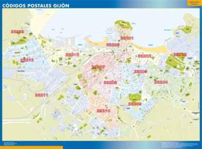 Gijon códigos postales